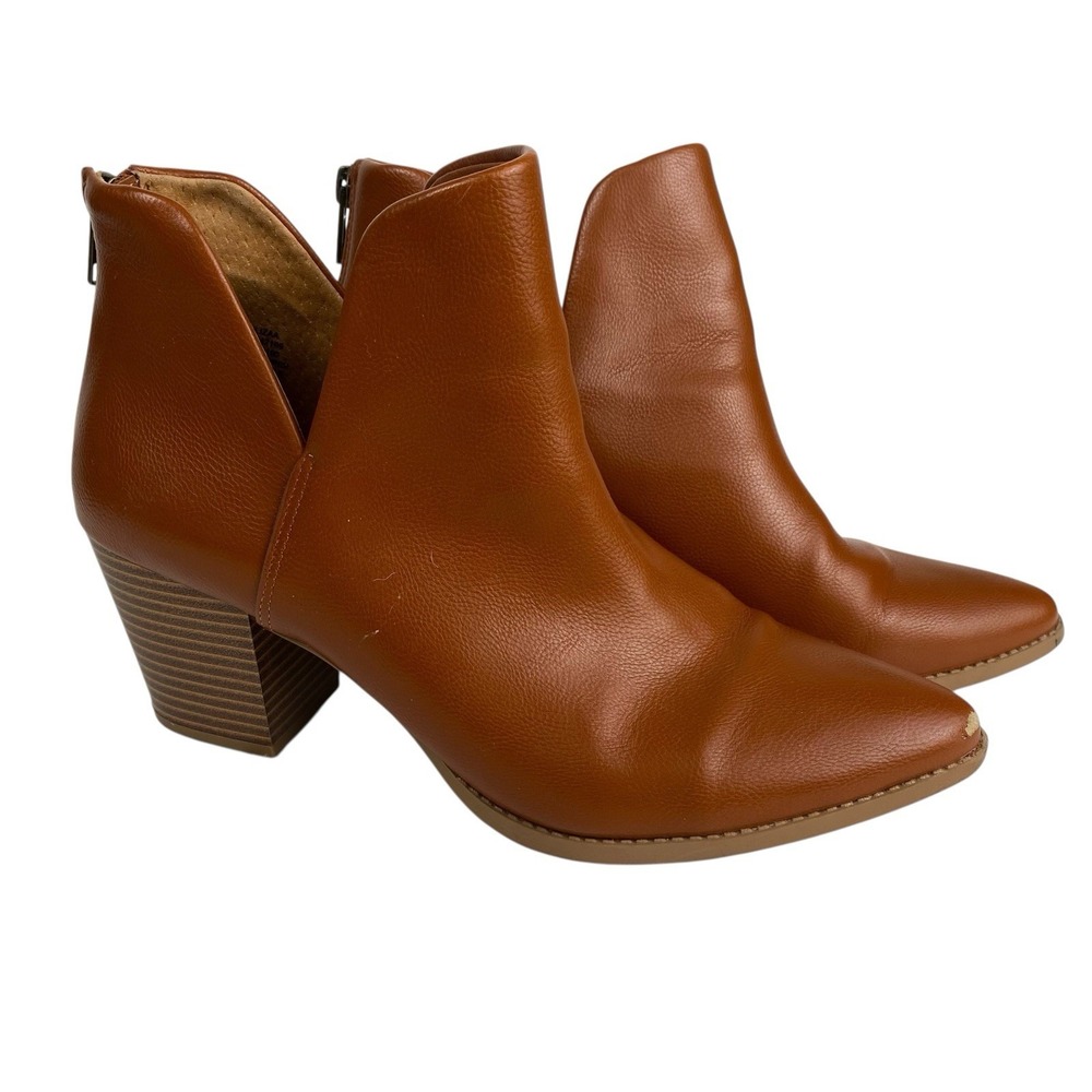 Sun + Stone Womens Cow Girl Cottage Core Barbie ELIZAAP Brown Dressy Shoes 8.5